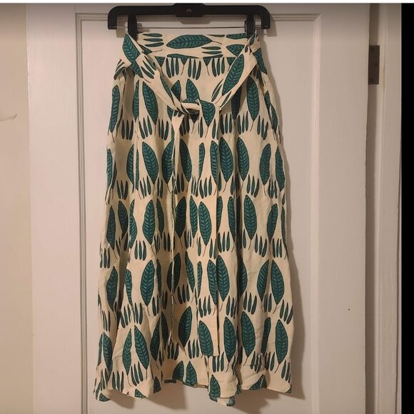 ModCloth Pepaloves Leaf Midi Skirt M - Picture 3 of 3